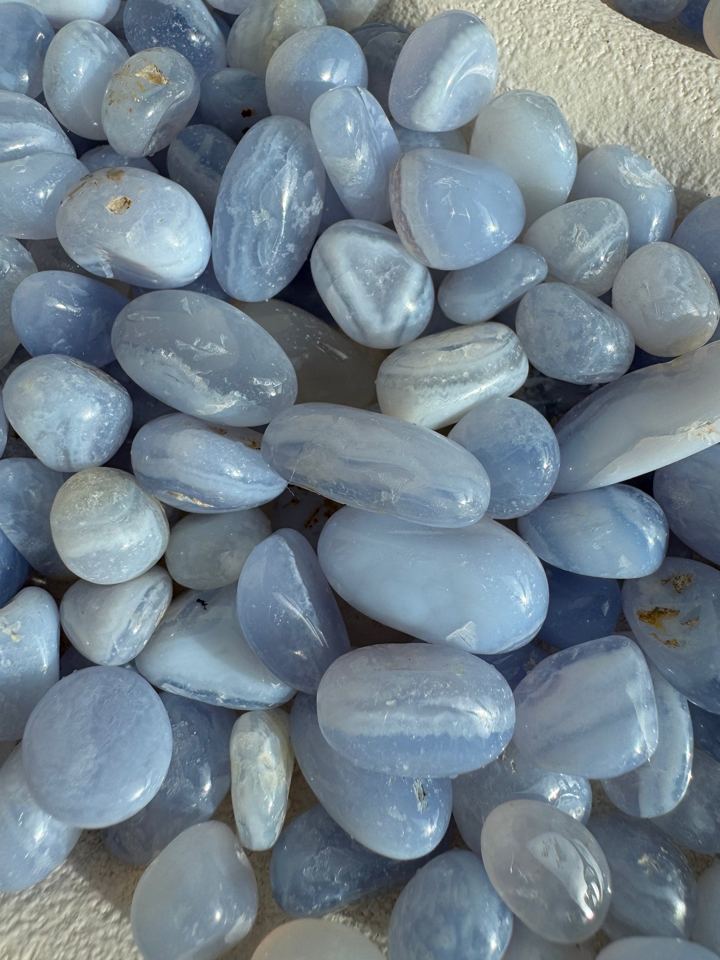 Blue Lace Agate Tumble Small