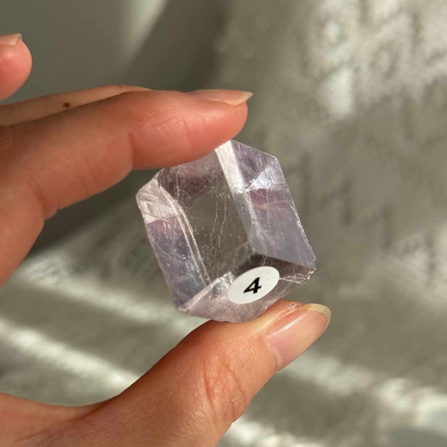 Rare Optical Lavender Calcite  (UV Reactive) #4