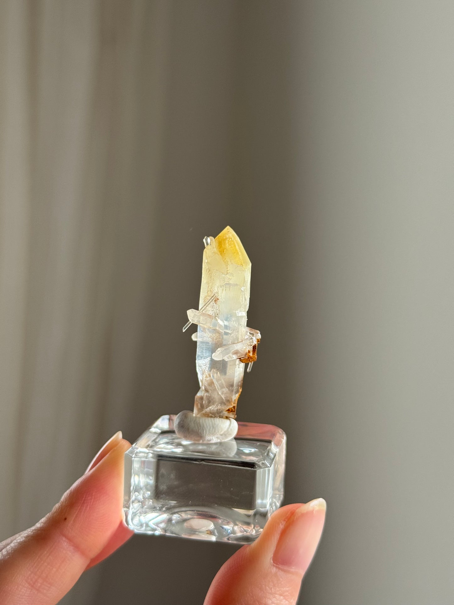 Mango Halloysite Quartz #3
