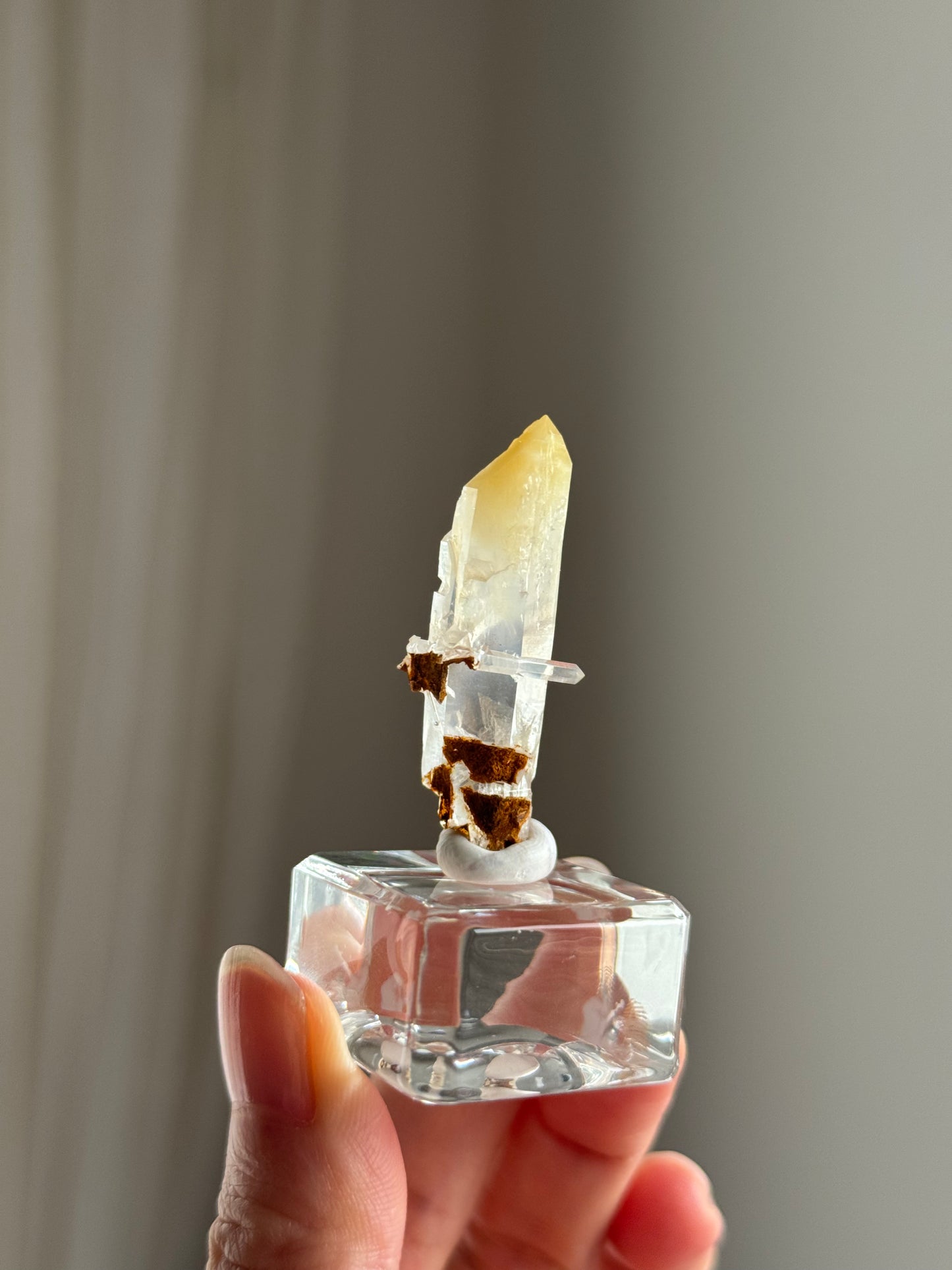 Mango Halloysite Quartz #3
