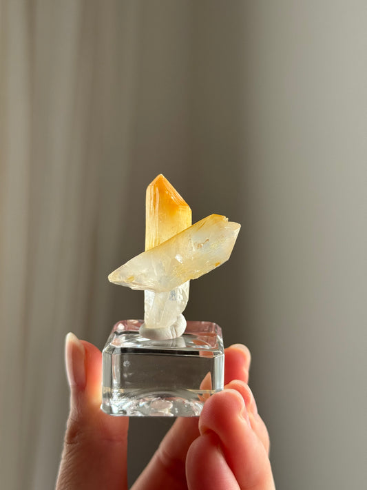 Mango Halloysite Quartz #4