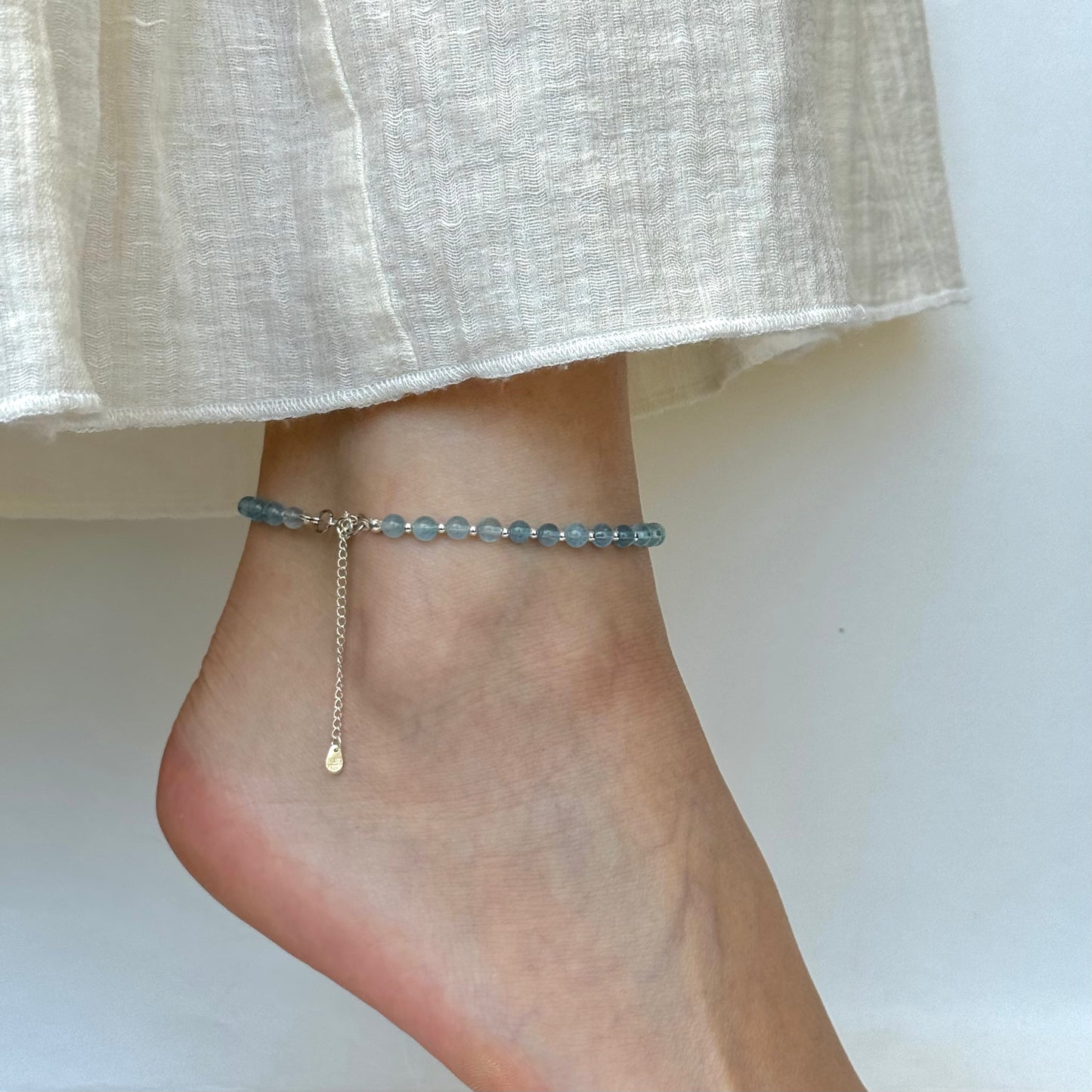 Aquamarine Anklet
