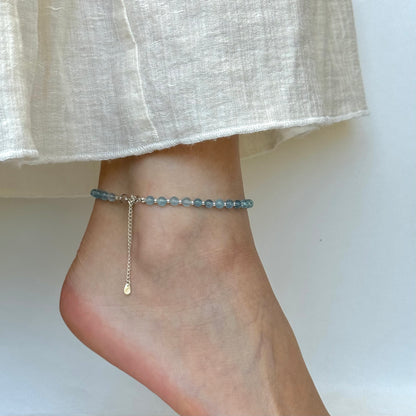 Aquamarine Anklet