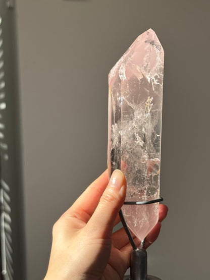 Rare Statement Pink Lithium DT with Rotating Stand