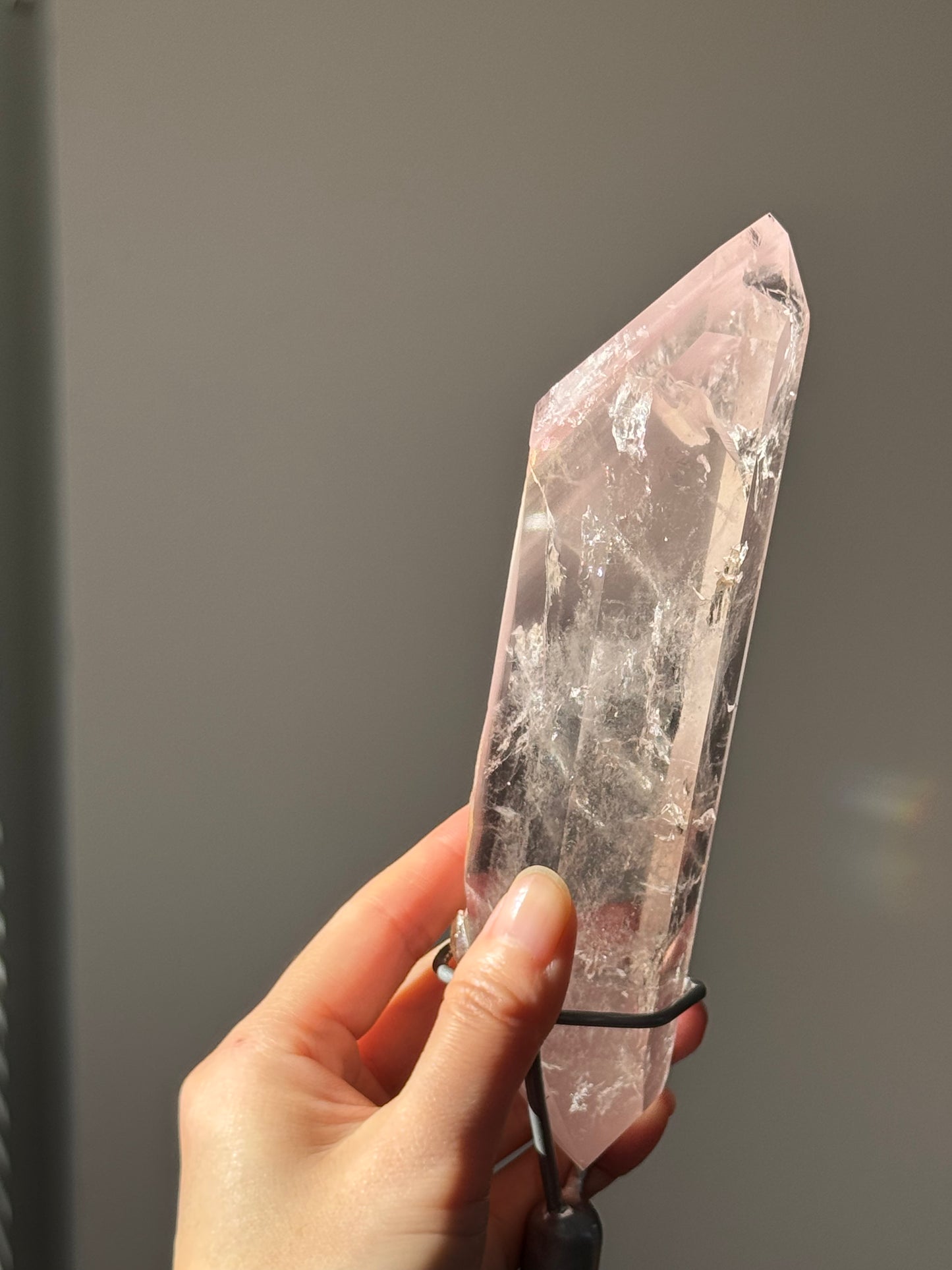 Rare Statement Pink Lithium DT with Rotating Stand