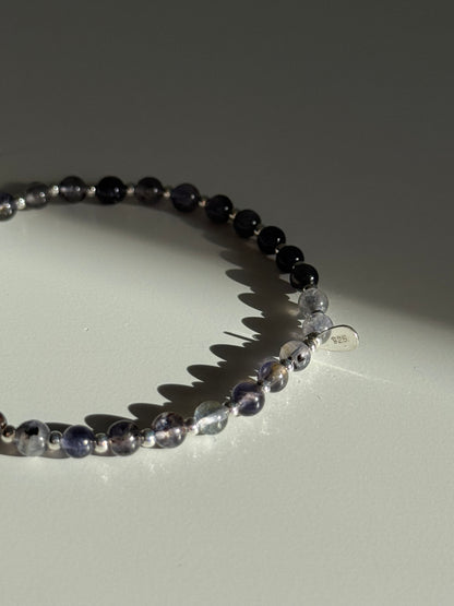 Lolite Bracelet 4mm