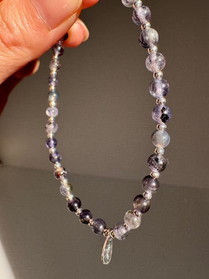 Lolite Bracelet 4mm