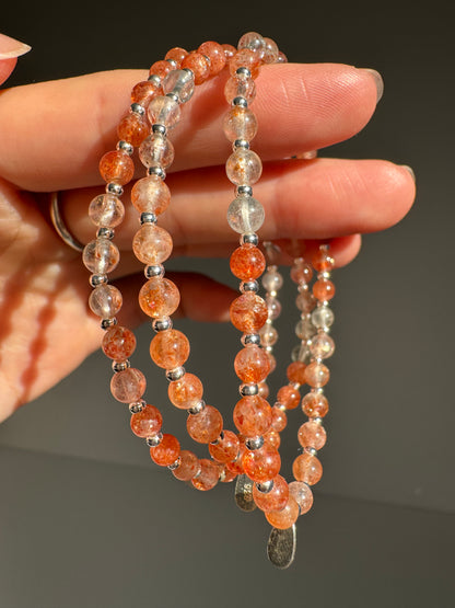 Sunstone Bracelet 4mm