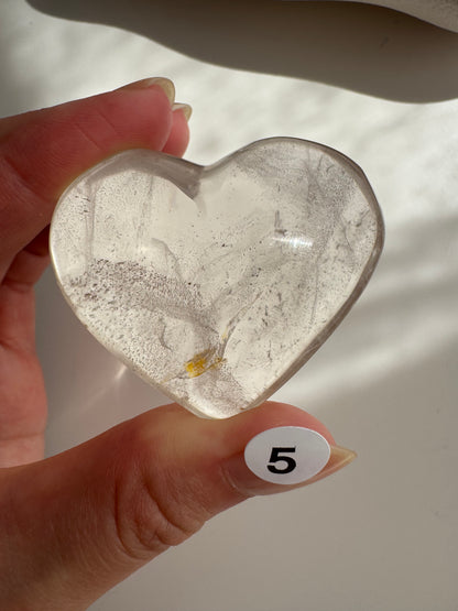 Smoky Quartz Heart