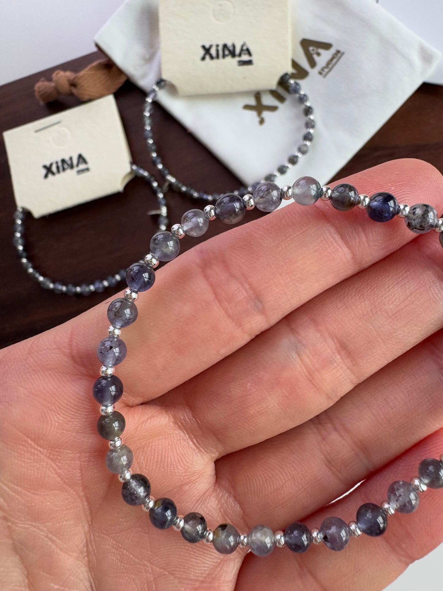 Lolite Bracelet 4mm