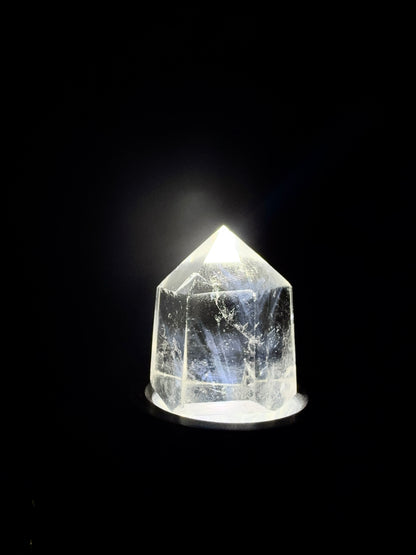 Blue Angel Feather Phantom Clear Quartz Point #2