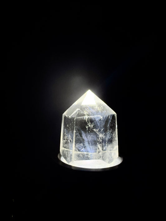 Blue Angel Feather Phantom Clear Quartz Point #2