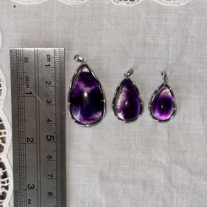 Super Seven Sterling Sliver Pendant (L)
