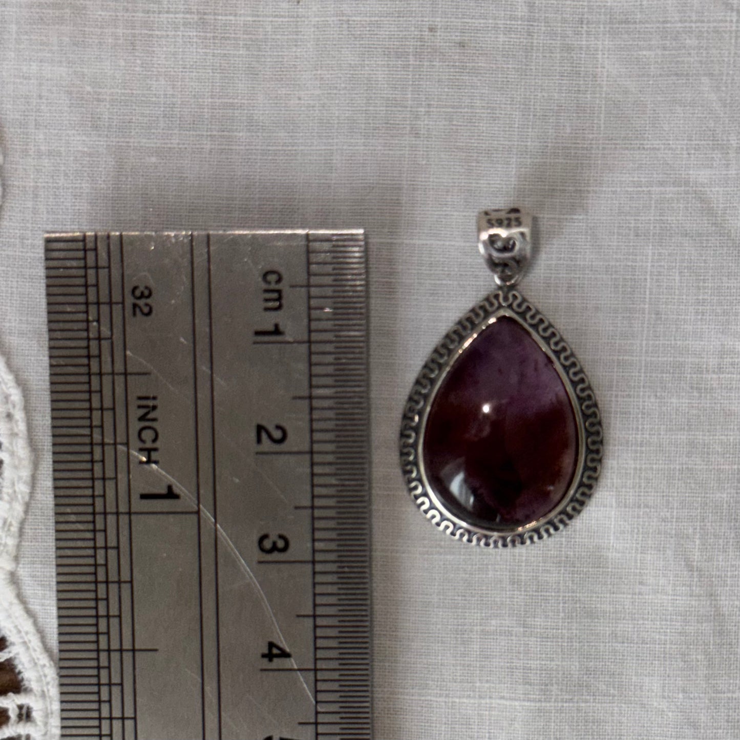 Auralite 23 Sterling Silver Pendant