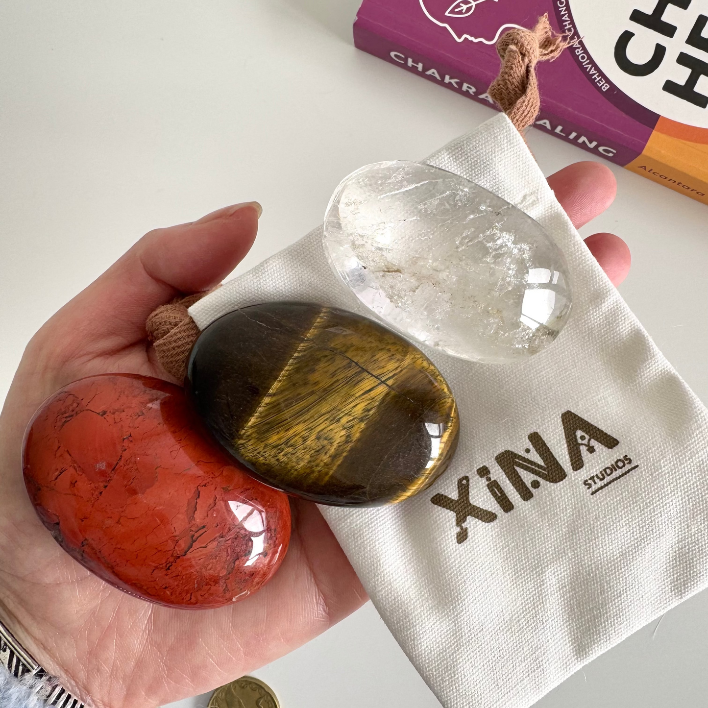 Empower & Ground Palm Stone Value Pack