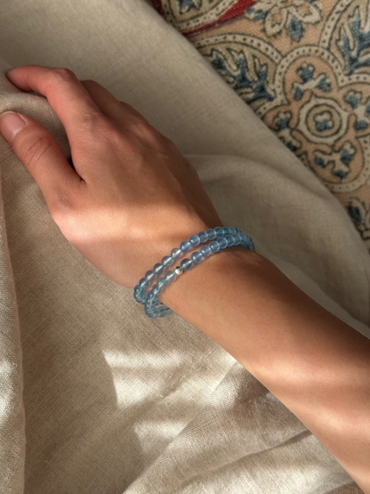 Aquamarine Bracelet 5.5mm