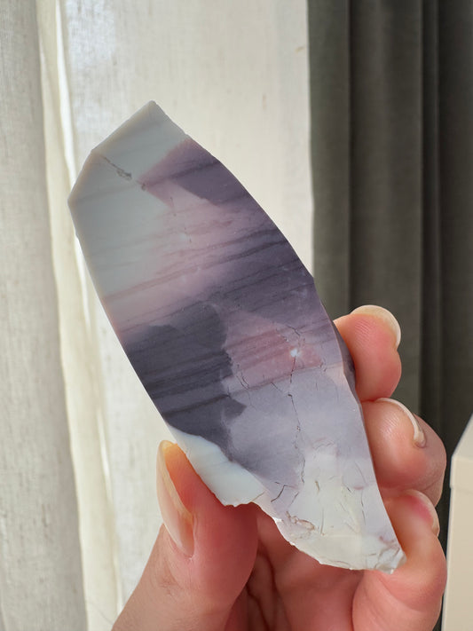 HG Rare Hyacinth Jasper Raw Slab from Utah 28g