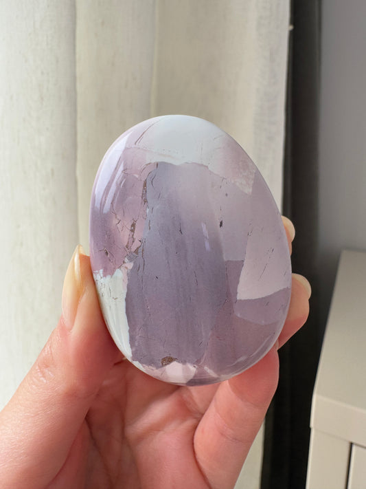 HG Rare Hyacinth Jasper Palm from Utah 61g