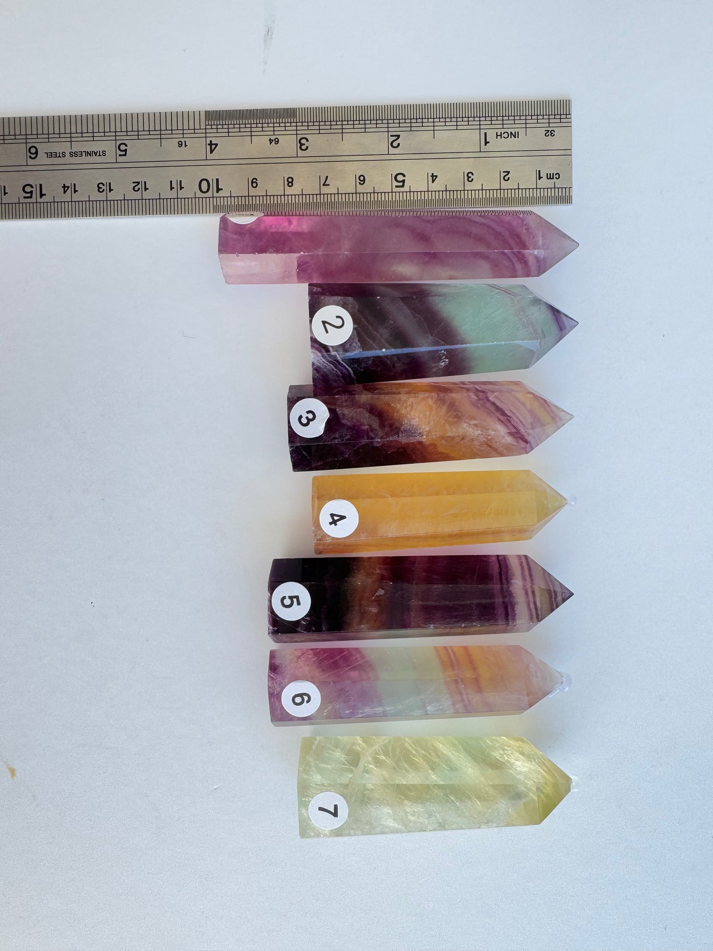 Candy Fluorite Points