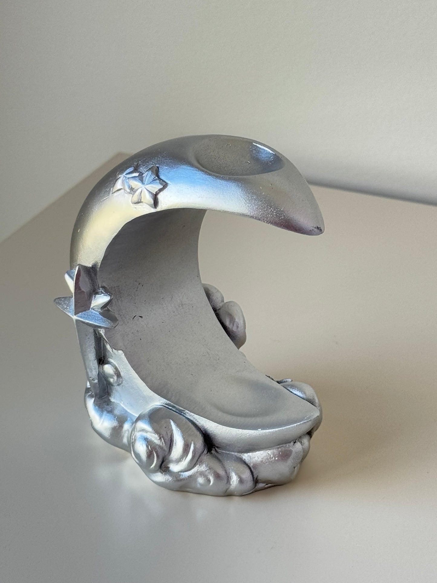 Moon Double Sphere Holder