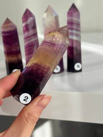 Candy Fluorite Points
