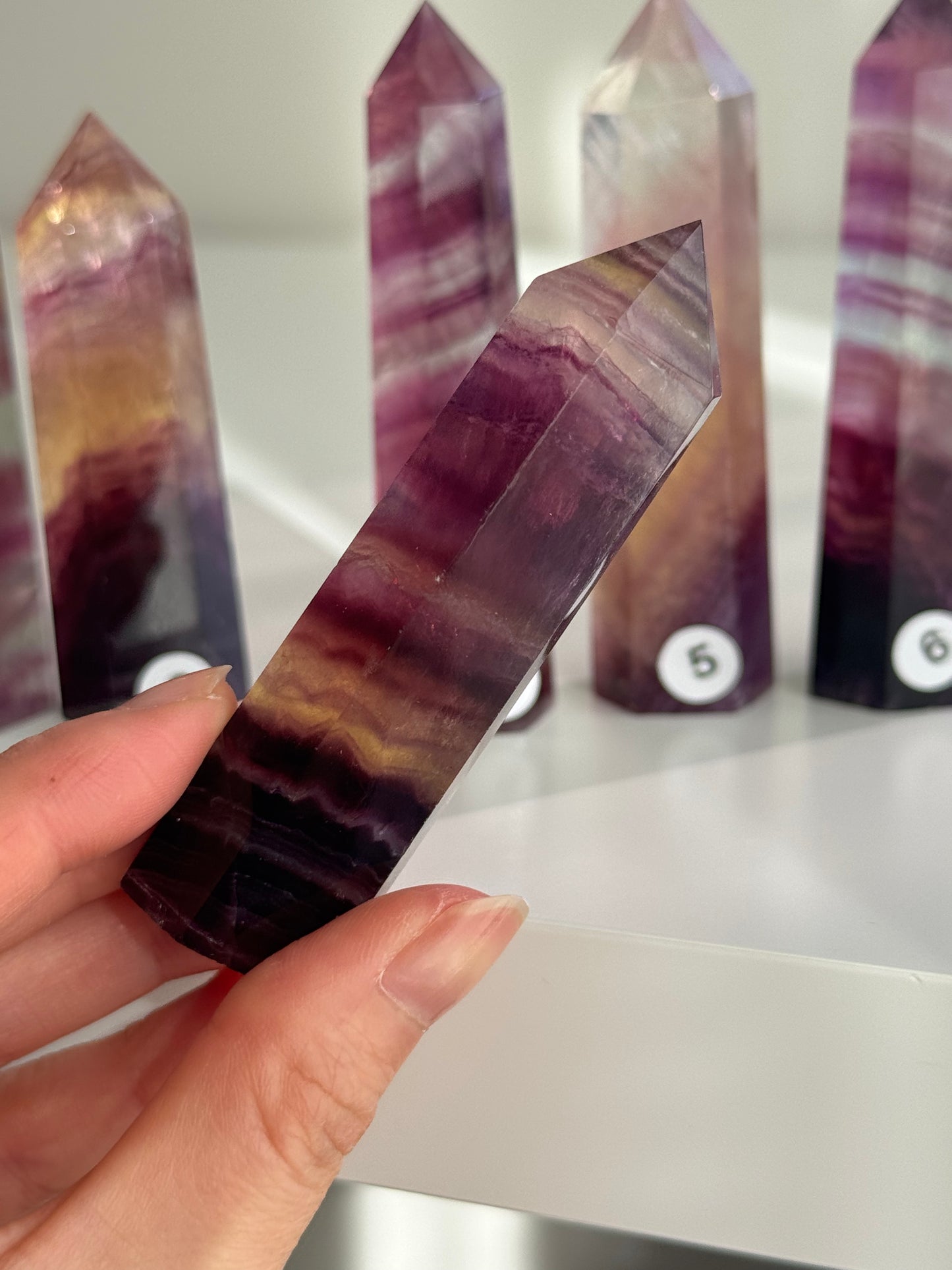 Candy Fluorite Points