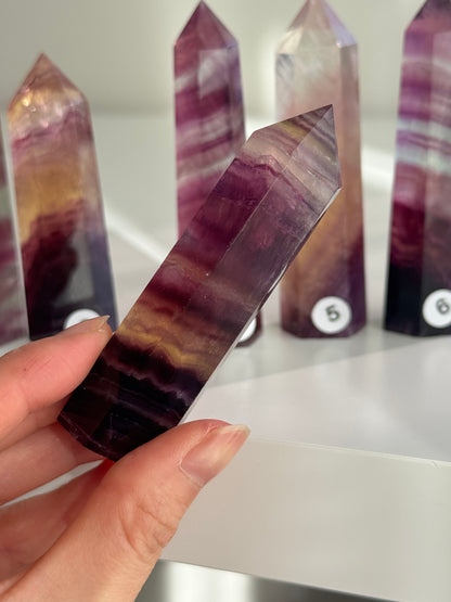 Candy Fluorite Points