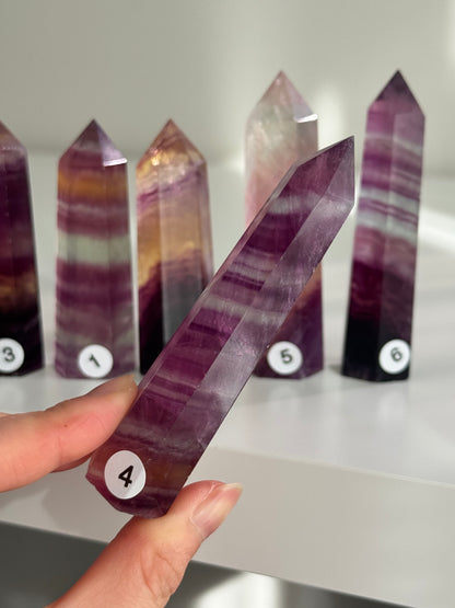Candy Fluorite Points