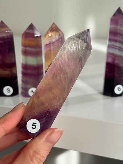Candy Fluorite Points