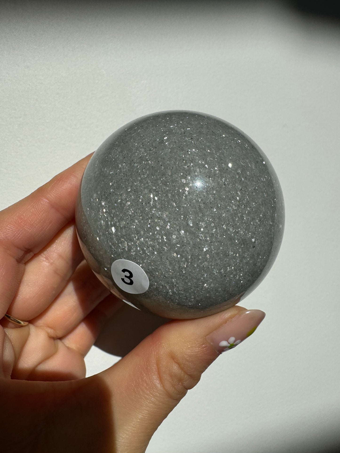 Sage Mica Sphere (Video)
