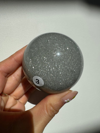 Sage Mica Sphere (Video)