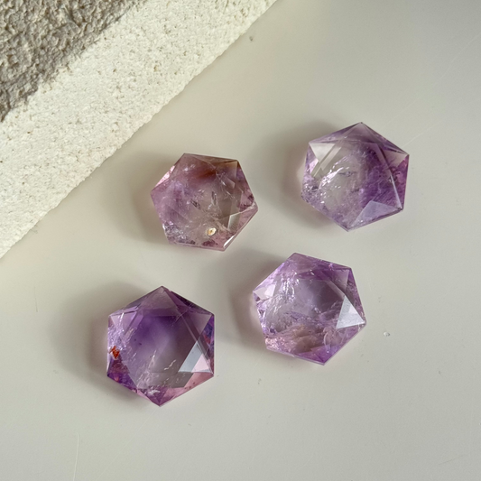 Hexagram Amethyst