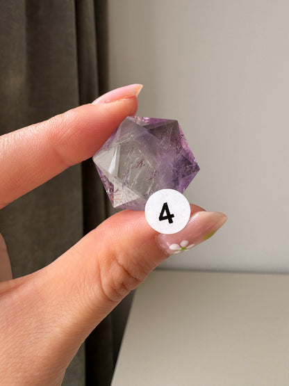 Hexagram Amethyst