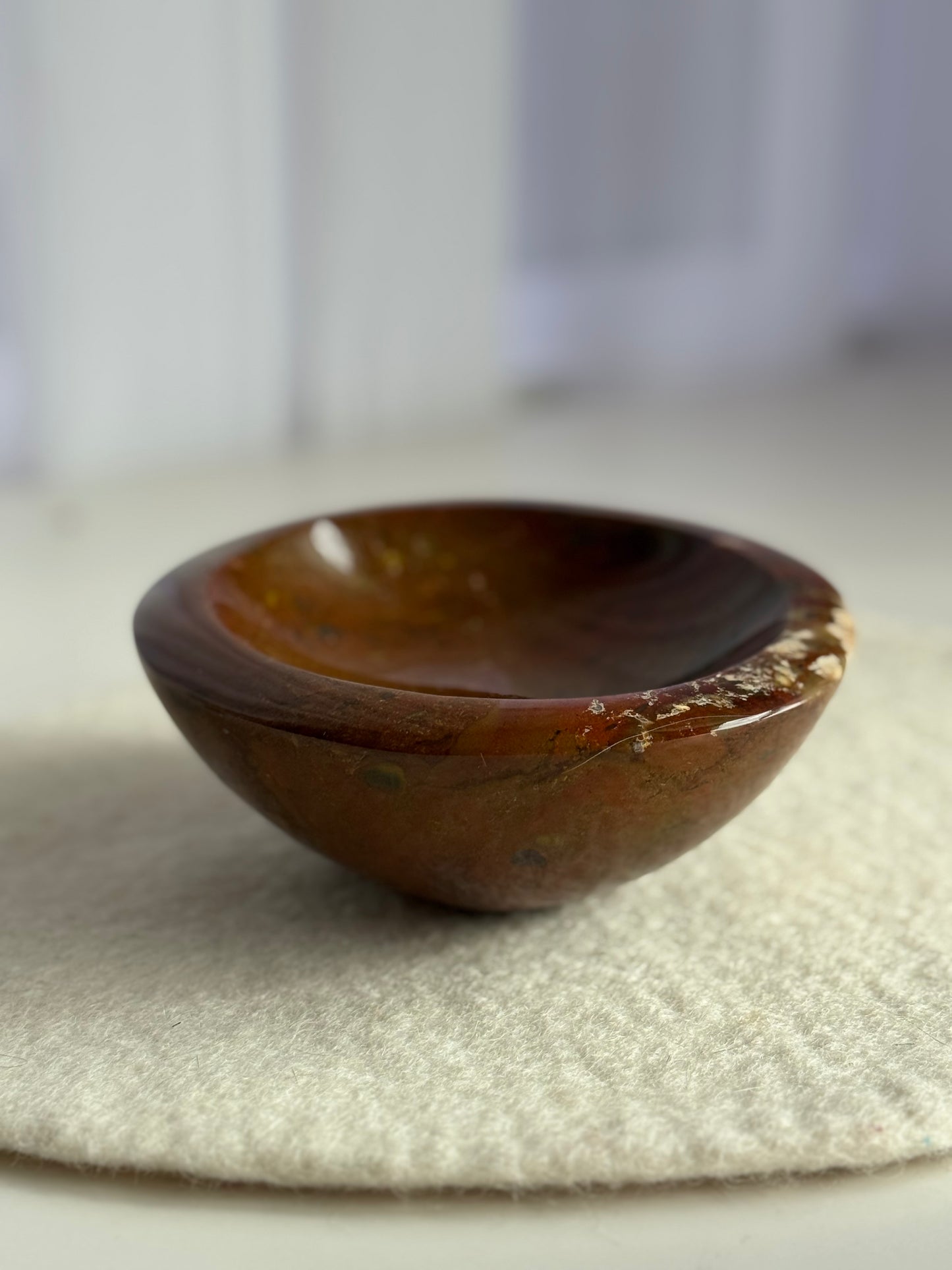 Large Ocean Jasper Bowl 1.1kg