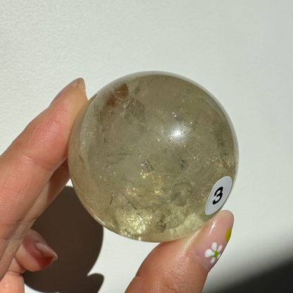 Rainbow Citrine Sphere #3