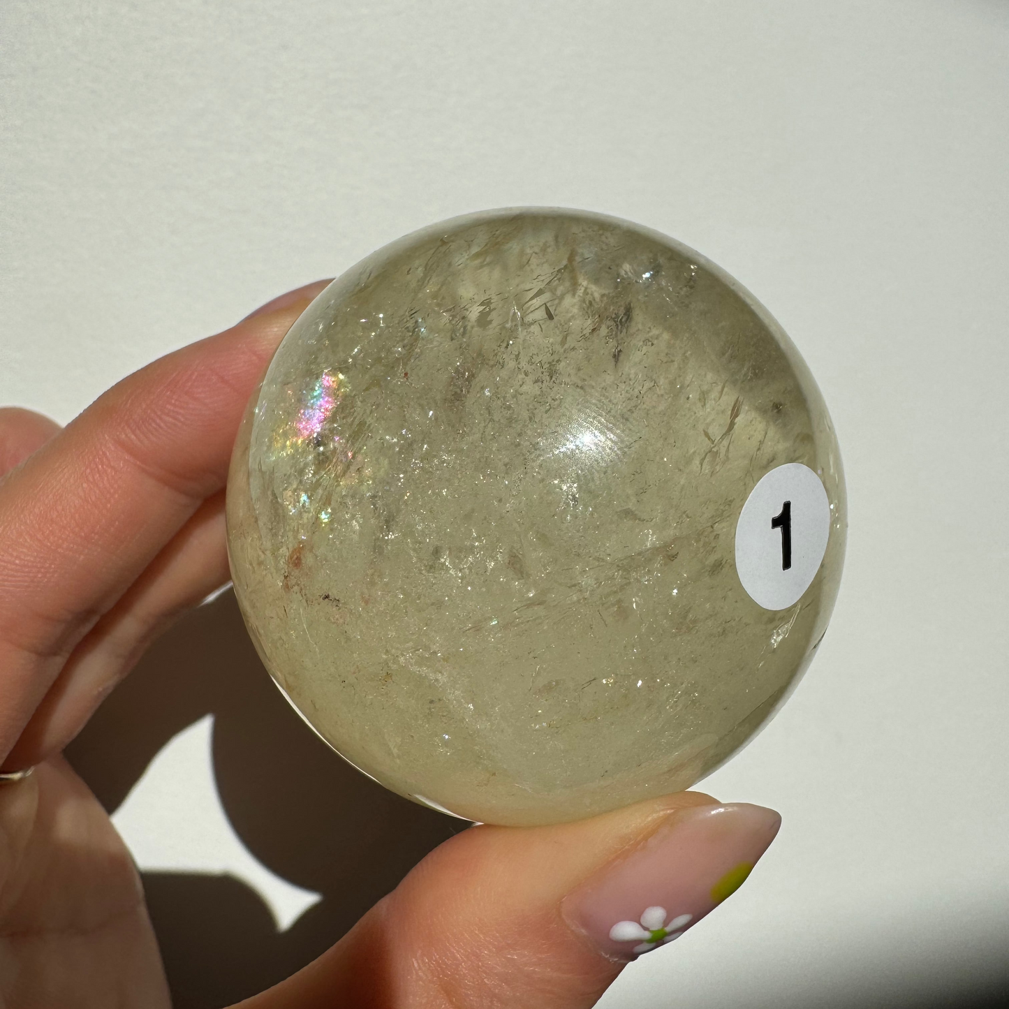 Rainbow Citrine Sphere #1