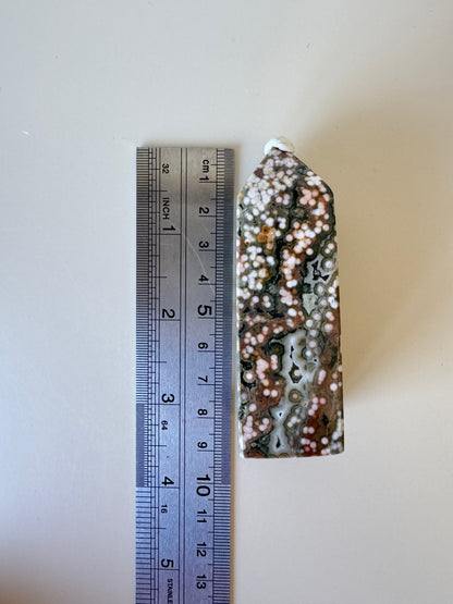Old Stock Orbicular Ocean Jasper Point 107g