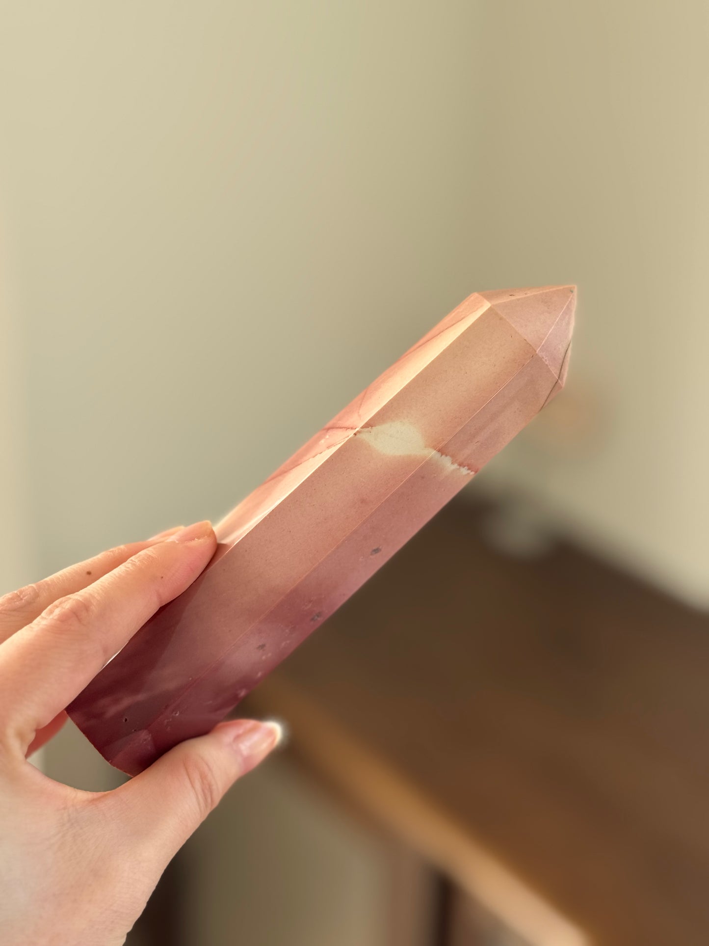 Pink Mookaite Tower #3