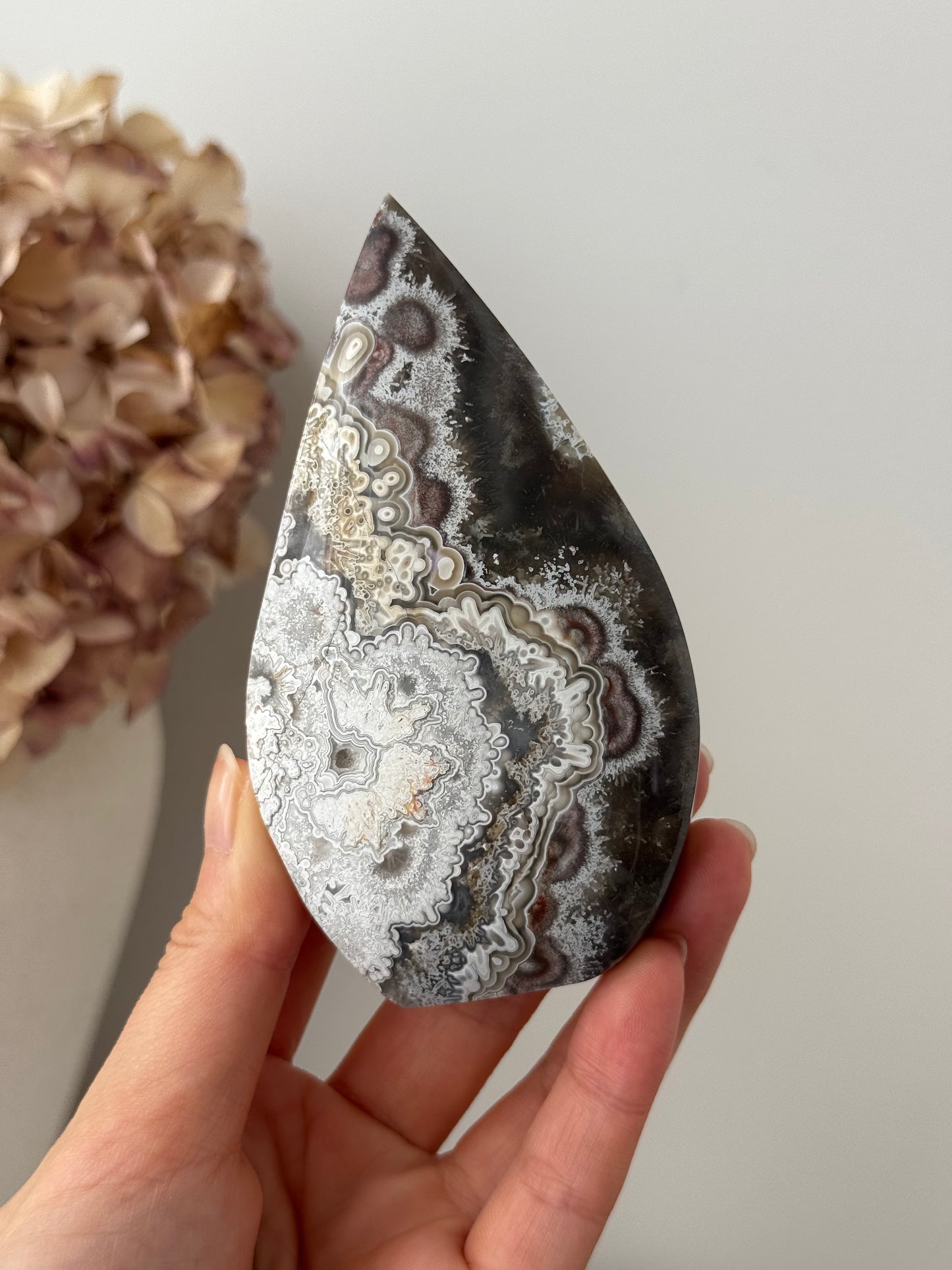 Mexican Crazy Lace Agate Flame #1