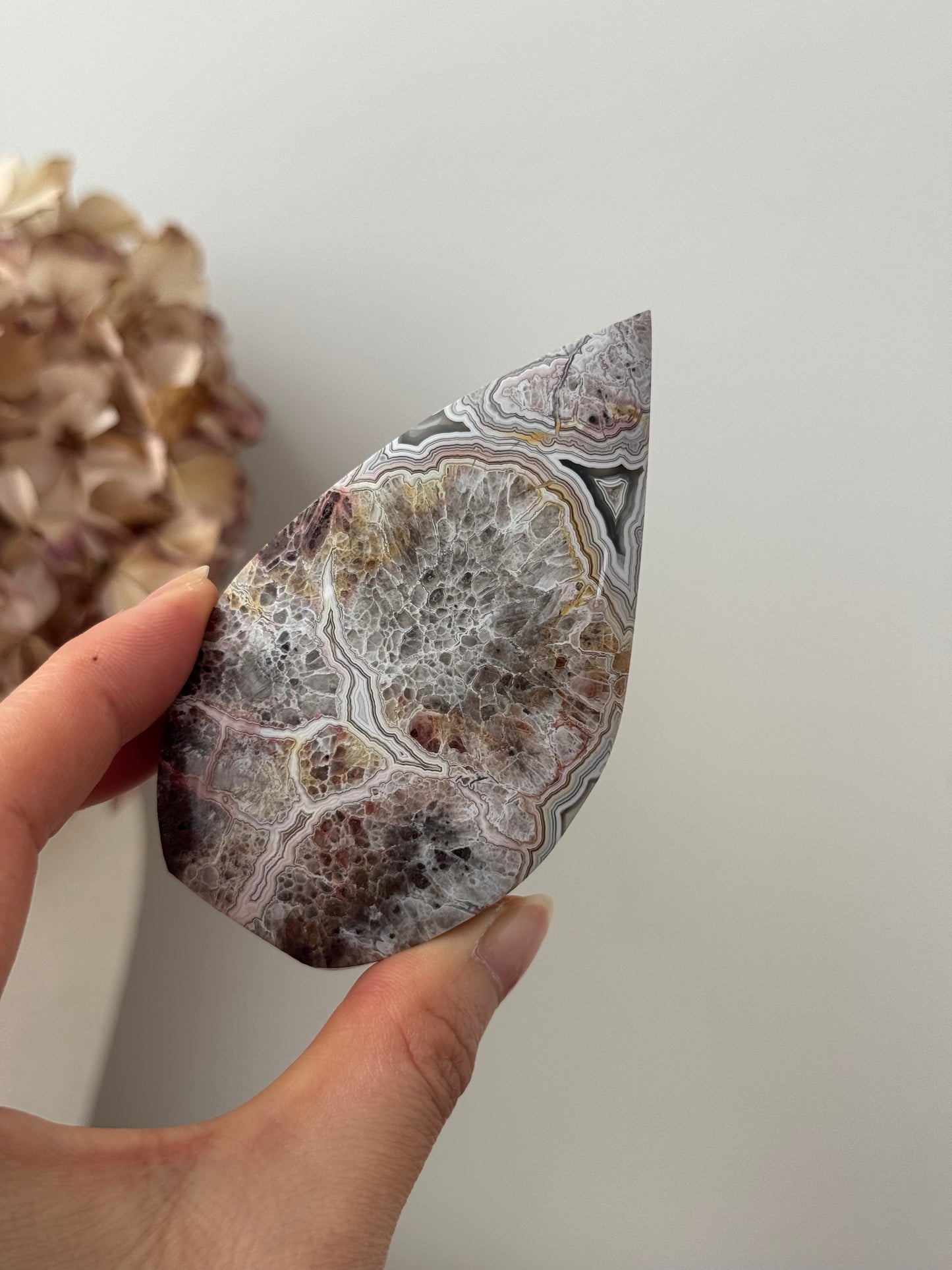 Mexican Crazy Lace Agate Flame #3