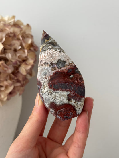 Mexican Crazy Lace Agate Flame #4