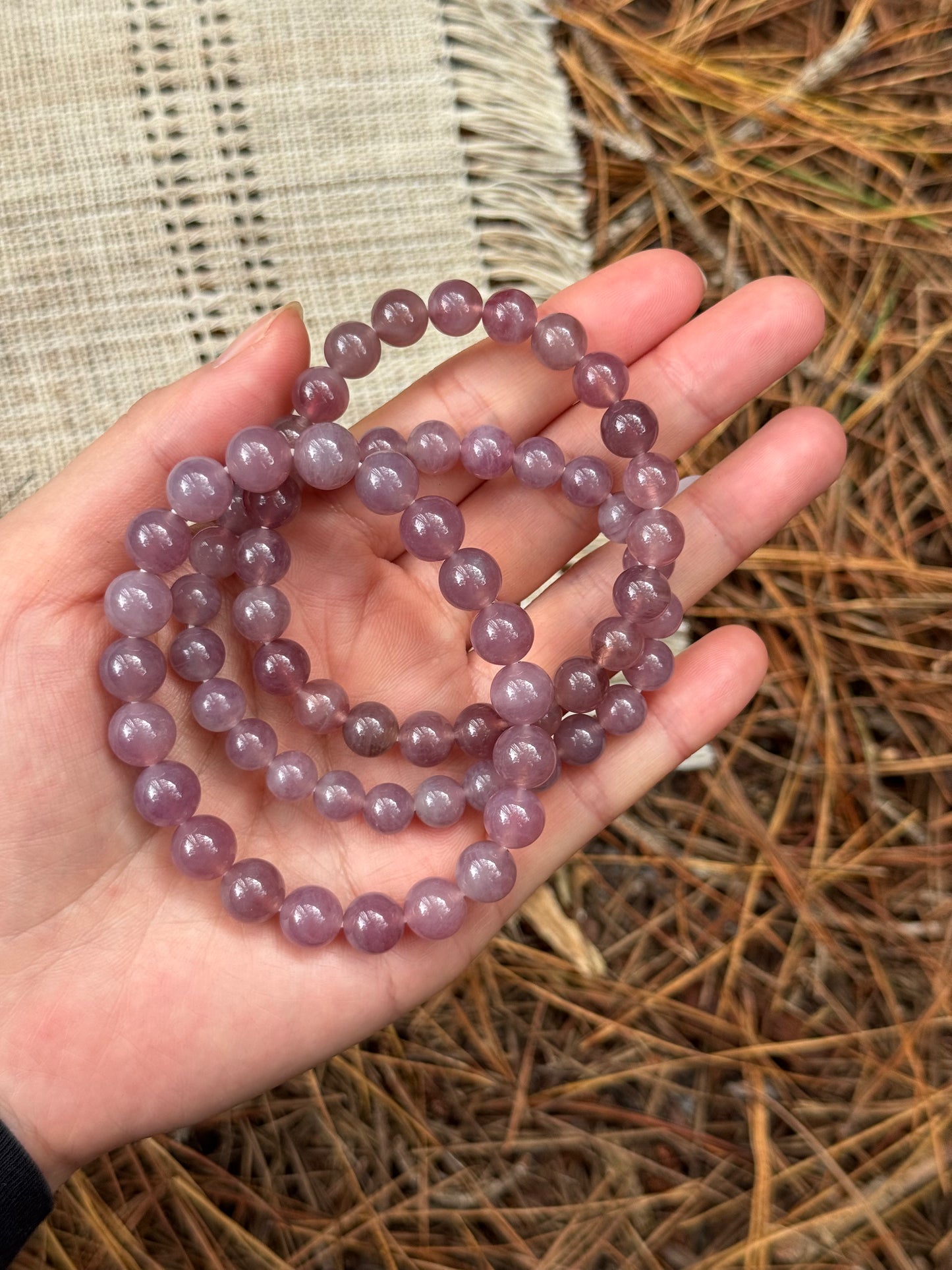 Rose Quartz Bracelet #2 - 8mm
