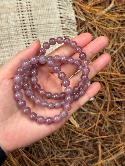 Rose Quartz Bracelet #2 - 8mm