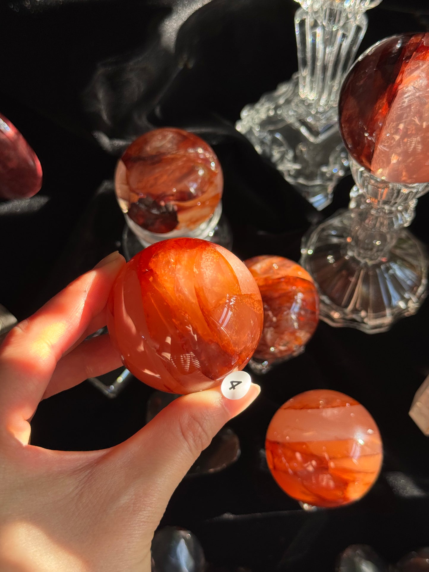 Fire Quartz Sphere5cm #4