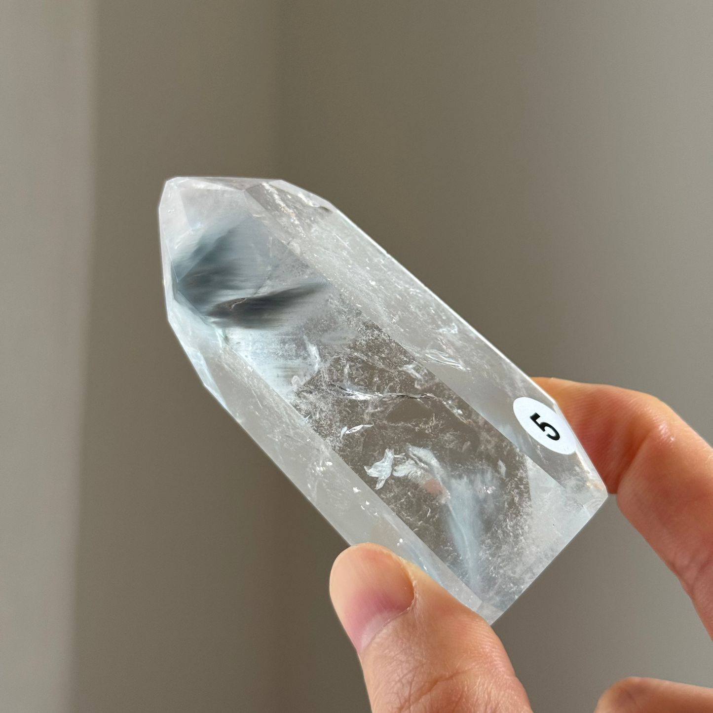 Amphibole Blue Tara Quartz Point #5