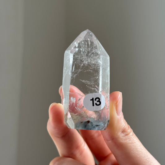 Amphibole Blue Tara Quartz Point #13