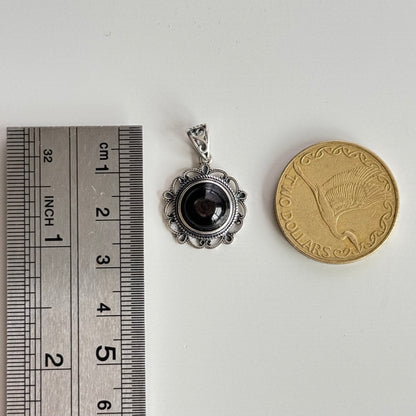 Hypersthene Sterling Sliver Pendant