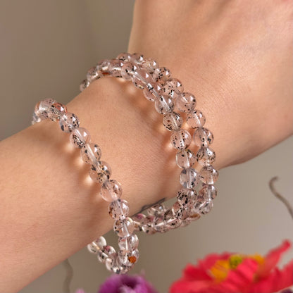 Dragon Fruit Rose Quartz 7mm