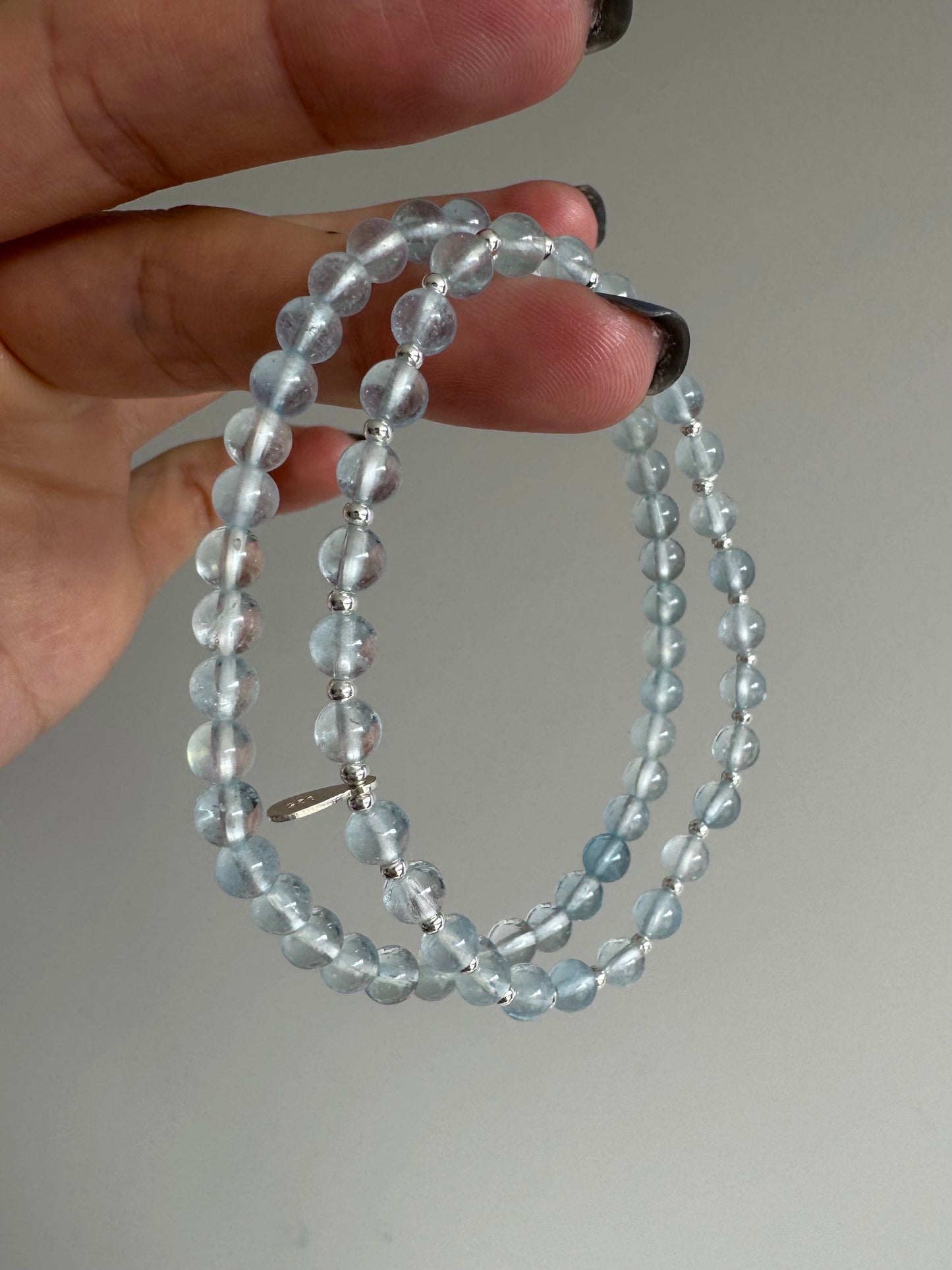 Aquamarine Bracelet 4.5mm