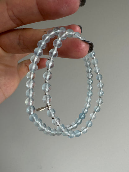 Aquamarine Bracelet 4.5mm